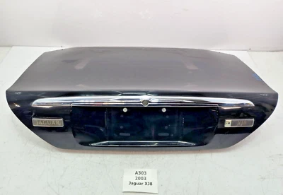 ✅ 1996-2003 OEM Jaguar XJ8 SWB tapa trasera maletero carrocería cubierta panel negro PEC* Foto 1 de 4