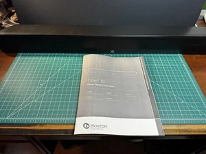 Boston Acoustics TVee 10 Soundbar Black With AC Adapter and manual No Remote - Picture 1 of 7