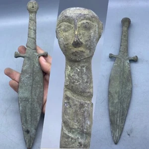 Ancient Wonderful Roman Fertility Goddess Spear Head dagger knife - Picture 1 of 6