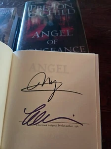 Angel of Vengeance by Douglas Preston and Lincoln Child 2024 HC SIGNED FIRST 1st - Picture 1 of 10