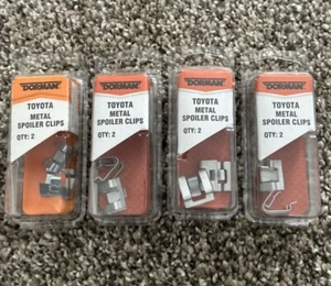 Spoiler Bumper Cover Trim Panel Retainer Clips Dorman 963-627D 4 Packs Of 2 - Picture 1 of 2