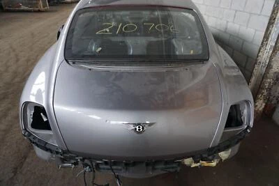Rear Trunk Deck Boot Lid Silver 3W882702C OEM Bentley Continental GT 2009 Foto 1 de 4