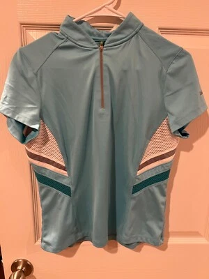 Tail Tech 女式高尔夫衬衫 - 帽袖 - 小号 — 第 1/3 张图片