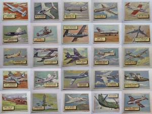 PLANES (88x64) X120 A & B.C. Gum Cards 1960 Please select card from menu - Picture 1 of 68