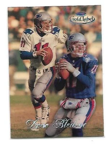 1998 Topps Gold Label Drew Bledsoe BLACK LABEL Class 2 Silver #60 - Picture 1 of 2