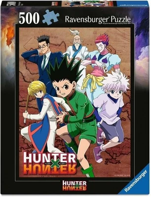 Новый и запечатанный Ravensburger 01279 Hunter X Hunter 500 шт. головоломка ПРОДАВЕЦ ИЗ США - Изображение 1 из 4