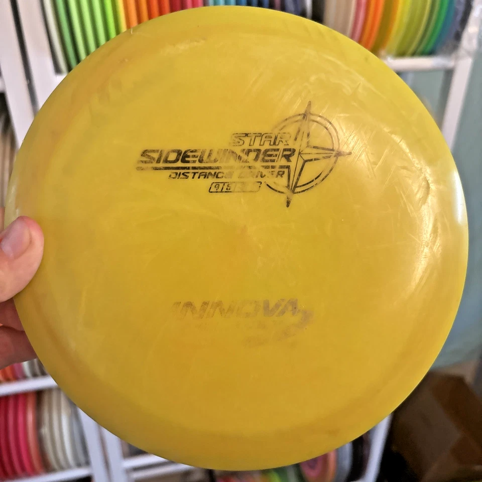 Innova Star Sidewinder Penned Run 171g Scaled Used Yellow Fairway Driver - Image 1 of 4