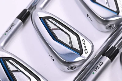 Ping G440 Irons / 5-PW+GW / Green Dot / Stiff Flex N.S.Pro Modus³ Tour 105 - Image 1 of 4