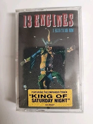 13 ENGINES ‎– A Blur To Me Now 1991 1st US cassette SEALED David Briggs - Image 1 of 4