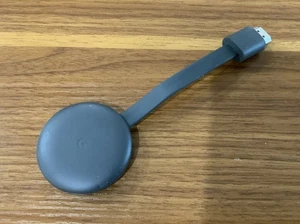 Google Chromecast 3rd Gen HDMI Streaming Media Player NC2-6A5 Dark Grey Used - Picture 1 of 4