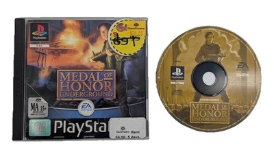 Medal of Honor Underground PS1 Playstation 1 Game PAL - Image 1 of 2