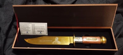 American Mint Generals Of Confederacy P.G.T. Beauregard Bowie Knife W/COA NOS - Image 1 of 4
