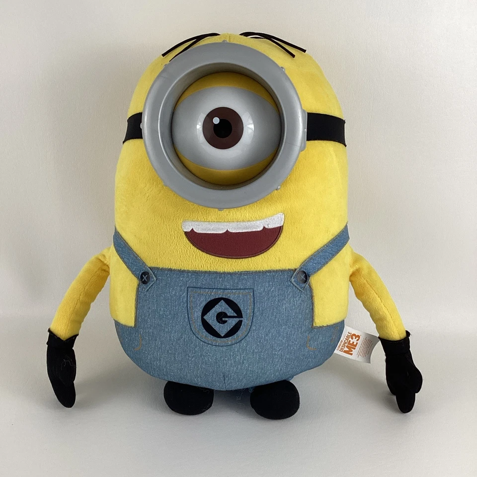 Juguetes de peluche Thinkway Despicable Me 2 Minions Talking Light Up Stuart Jumbo 16" Foto 1 de 4