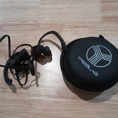 #AC) TREBLAB XR700 Wireless Earbuds Bluetooth 5.0, IPX7 Waterproof, Noise Cancel - Image 1 of 2