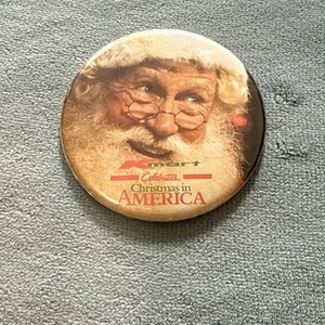 Kmart Celebrates Christmas in America 3 Inch Wide Button - Picture 1 of 2