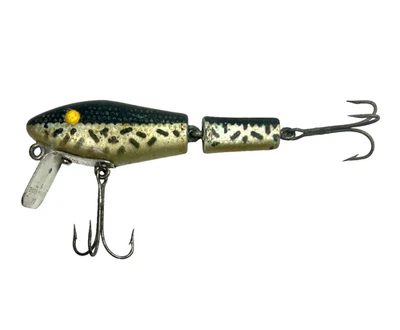 Fishing Lure L & S BASS-MASTER 15 Jointed Minnow 2 Hook Crankbait Vintage - Image 1 of 4
