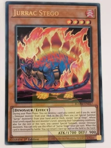 Jurrac Stego ® Ultra Rara ® BLMM-EN017 ® Yugioh ® Inglese - Picture 1 of 2