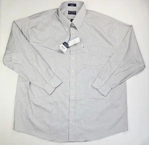 Súper Camisa Stafford Performance Calce Grande Talla 19 36-37 Para Hombres Gris Abotonada Nueva Con Etiquetas - Imagen 1 de 11
