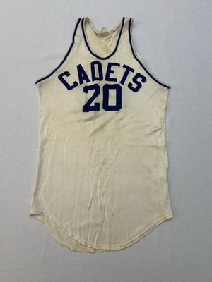 Camiseta deportiva de baloncesto Speedline Athletic Wear Cadets 20 de colección de los años 50 talla 38 EE. UU. Foto 1 de 4