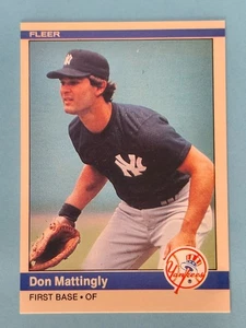 1984 Fleer RC Don Mattingly New York Yankees #131 ⚾ - Picture 1 of 2