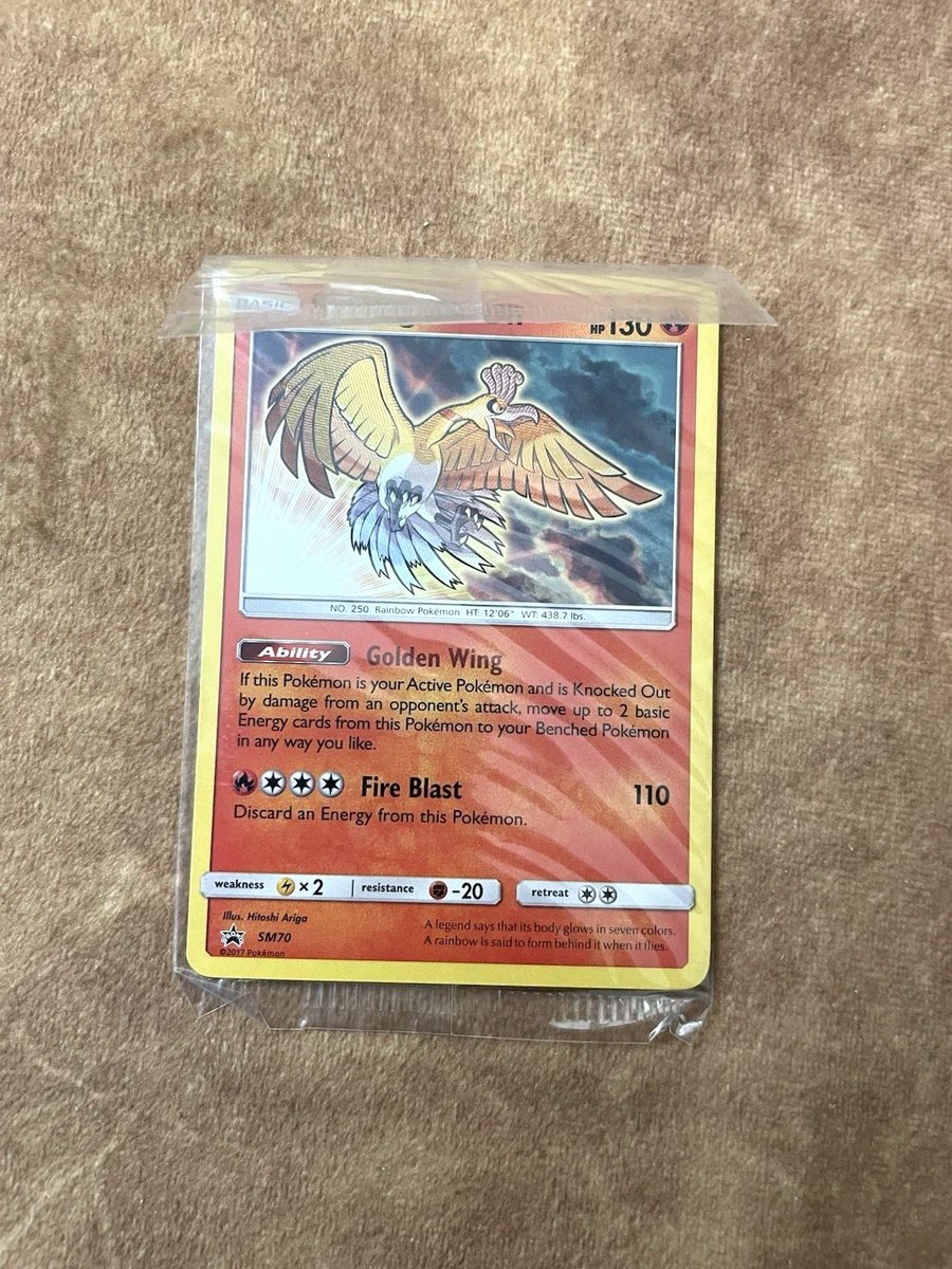 Pokémon TCG Ho-Oh Shining Legends Individual Collectible Card Game