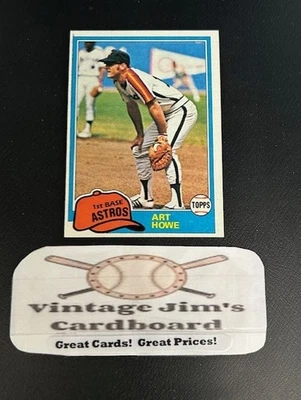1981 Topps- Art Howe #129 Astros Great! Player & Coaching Legend! Nice Card!👀🔥 - Image 1 of 2