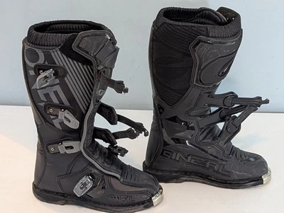 Ботинки для мотокросса Oneal Element черные - мужские США 7 / Евро 39 - Изображение 1 из 4