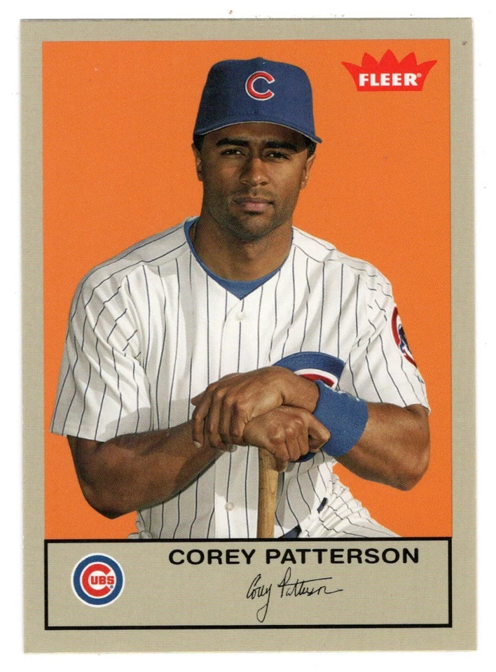Corey Patterson - Chicago - Gray Backs - 2005 Fleer Tradition Baseball # 86 Mint - Image 1 of 1
