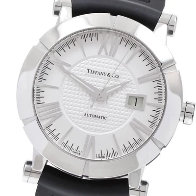 TIFFANY&Co. Atlasgent Z1000.70.12A21A91A Date Silver Dial Automatic Men's_920582 - Image 1 of 4