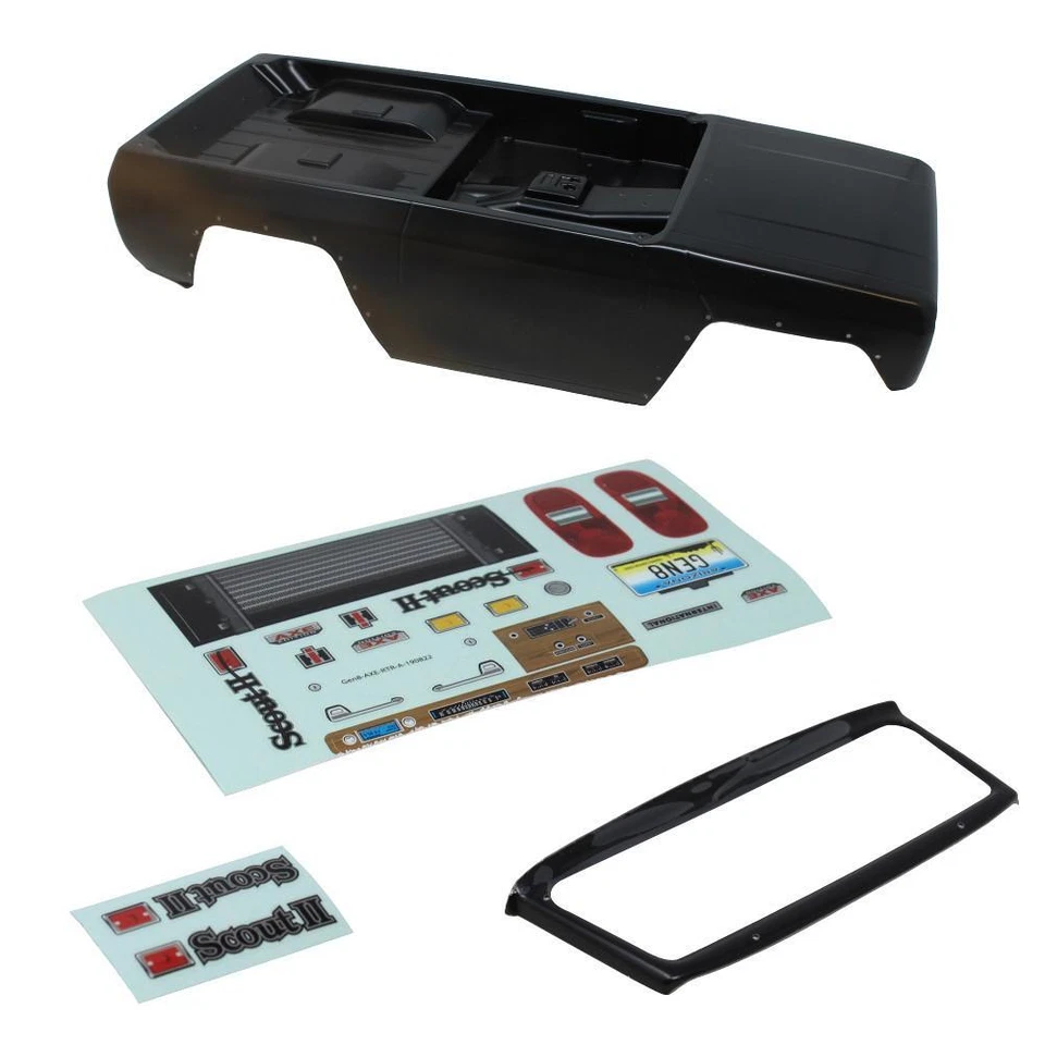 NEW Redcat AXE Painted Body Black Pre-cut : Gen8 - Image 1 of 1