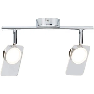 Paulmann LED Faretto Punti Plafoniera Cromo 2 X 5W Bianco Caldo Allungabile - Foto 1 di 2