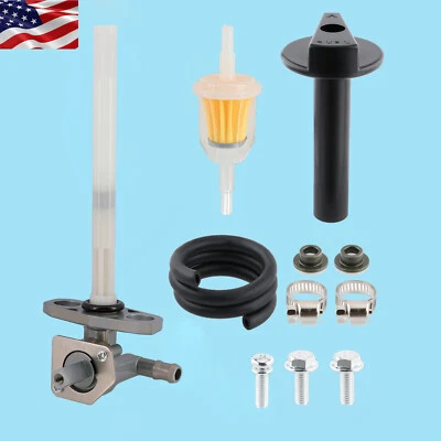 Perilla de válvula Petcock del tanque de combustible para Honda Rancher Rincon 650 TRX 650 Foto 1 de 4