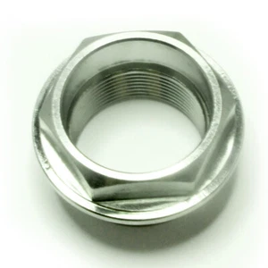 DUCATI 1199 1299 899 Panigale TITANIUM FRONT wheel AXLE NUT M25 74810651A - Picture 1 of 2