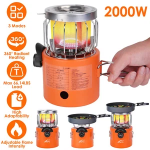 Portable 2000W Camping Stove Tent Heater Propane Butane Gas Backpacking Stove - Picture 1 of 18