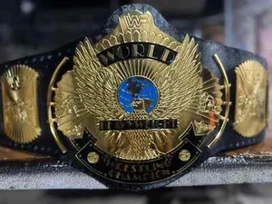 NEW WINGED EAGLE WORLD HEAVYWEIGHT WRESTLING CHAMPIONSHIP BELT 4MM BRASS - Picture 1 of 6