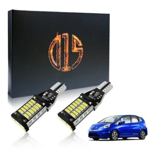 White 921 W16W LED Reverse Backup Light Bulbs for 2009-2014 Honda Fit - Picture 1 of 7