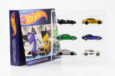 1:64 Hot Wheels Europeo Speed Macchine Jaguar Porsche BMW Audi Mercedes-Benz Al - Immagine 1 di 3