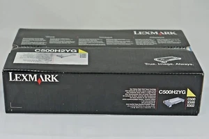 Toner Lexmark C500H2YG giallo originale C500 X500 X502 - Foto 1 di 1