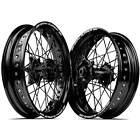Sherco 500 2020 - 2023 Sm Prosupermotard Wheel Set 17x3.50 17x4.25 Black Rims Bl