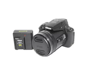 USED Nikon COOLPIX P900 16MP Compact Digital Camera Black - Picture 1 of 11