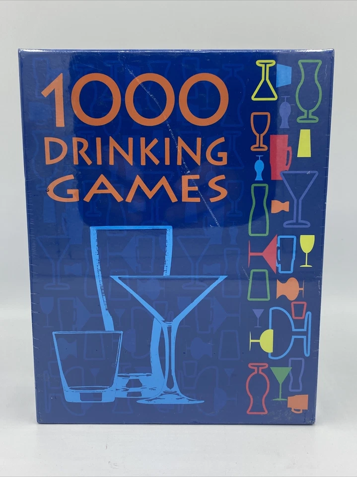 1000 Drinking Games: Classic & New Drinking Games w/ Plot Twists - Adult Game - Image 1 of 1