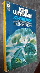 JOHN WYNDHAM The Secret People Early 1935 Science Fiction Novel 1972 Coronet PB - Picture 1 of 6