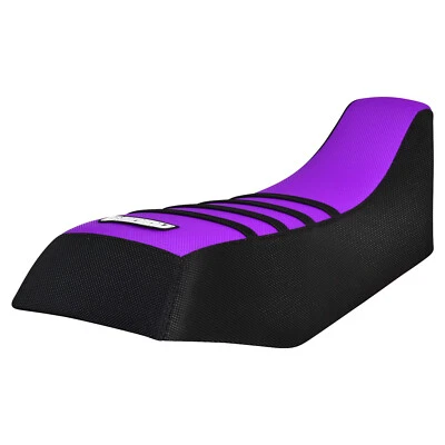 Cubierta de asiento con pinza Honda Fourtrax TRX 70 1986 - 1987 NEGRA - PÚRPURA - NEGRA #279 Foto 1 de 4