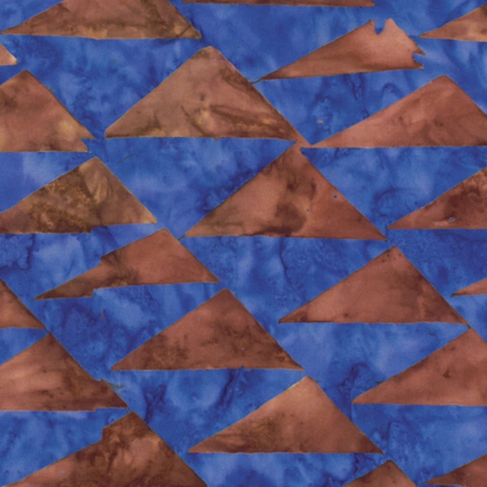 Kaffe Fassett BKKF003 Artisan Batik Flags Brown Cotton Fabric By The Yard - Image 1 of 1
