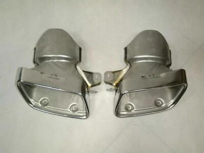 ✅ Endrohrblenden links + rechts Mercedes W212 E-Klasse W218 CLS AMG Auspuff - Bild 1 von 2