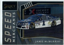 2017 Panini Select Racing NASCAR Speed Merchants #S17 Jamie McMurray