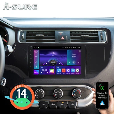 Für Kia Rio III UB 2015-2017 CarPlay 2+32G Android 14 Autoradio GPS Navi WIFI FM - Bild 1 von 4