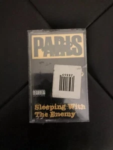 Paris Sleeping With The Enemy Brand New Sealed Cassete Tape Super Rare OOP  - Picture 1 of 2