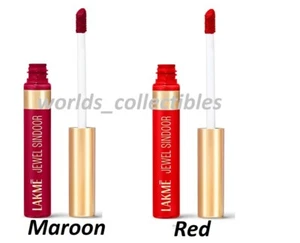 Lakmé Jewel Sindoor, Maroon, Quick Drying, Long Lasting, Liquid Sindoor, 4.5 ml - Picture 1 of 9