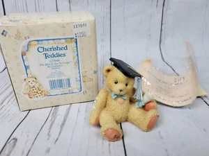 Cherished Teddies 127949 "The Best Is Yet To Come" [Junge Abschluss Figur] - Bild 1 von 6